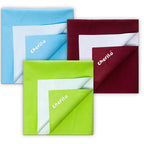Maroon + Pista Green + Sky Blue