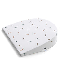 Baby Wedge Pillow for Acid Reflux | C-Shaped Elevated Crib Support