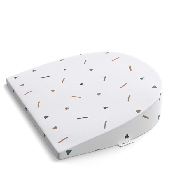 Baby Wedge Pillow for Acid Reflux | C-Shaped Elevated Crib Support
