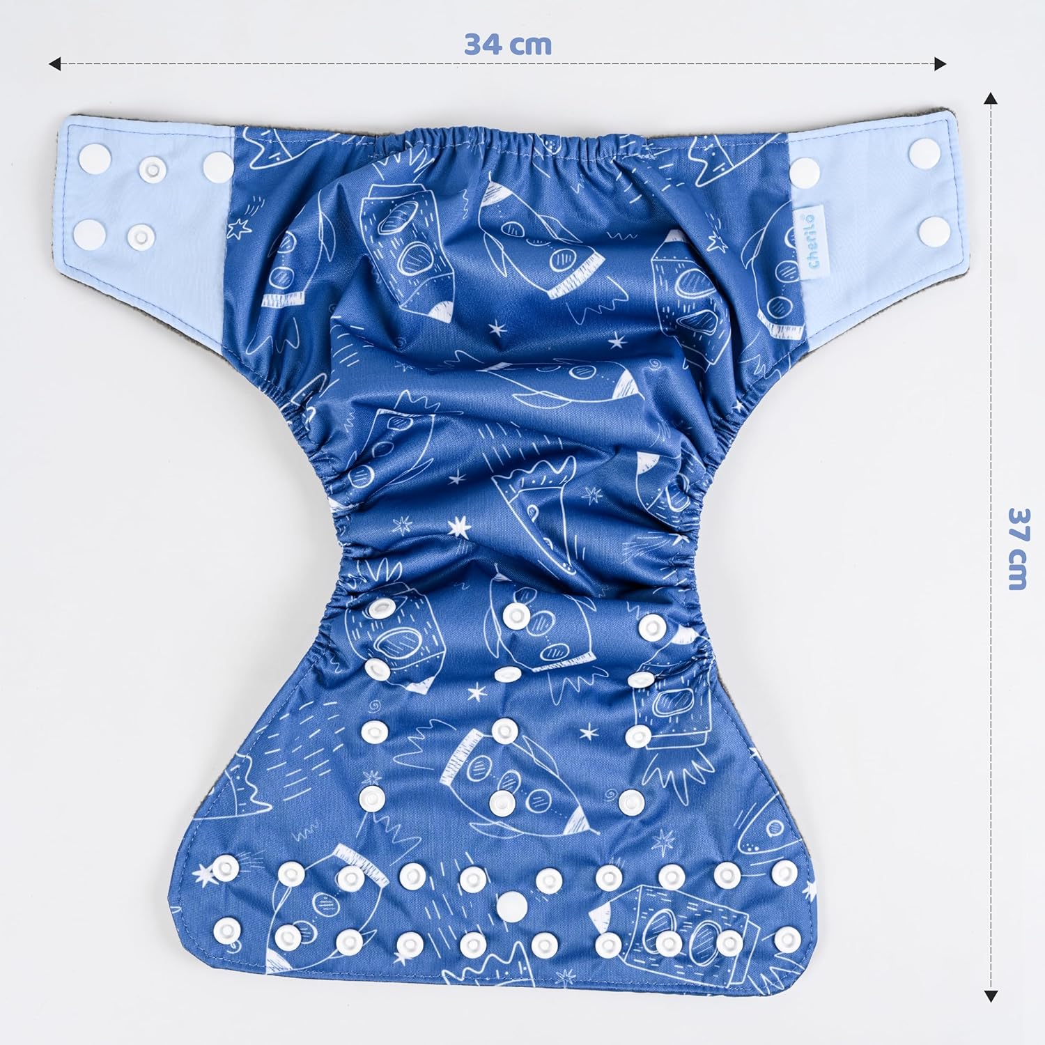 Reusable Cloth Diaper (0–3 Years) | Leakproof, Adjustable, Washable Secondary image