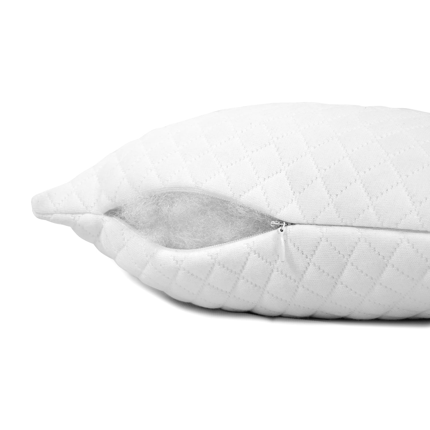 Adjustable Microfiber Kids Pillow | Soft Cover, 12x18 Inches