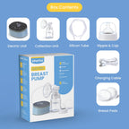 Electric Breast Pump | 4 Modes, 9 Levels, USB & Battery, BPA Free