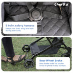 Baby Stroller (0–3 Years) Foldable | Recline, 5-Point Harness