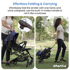 Baby Stroller (0–3 Years) Foldable | Recline, 5-Point Harness