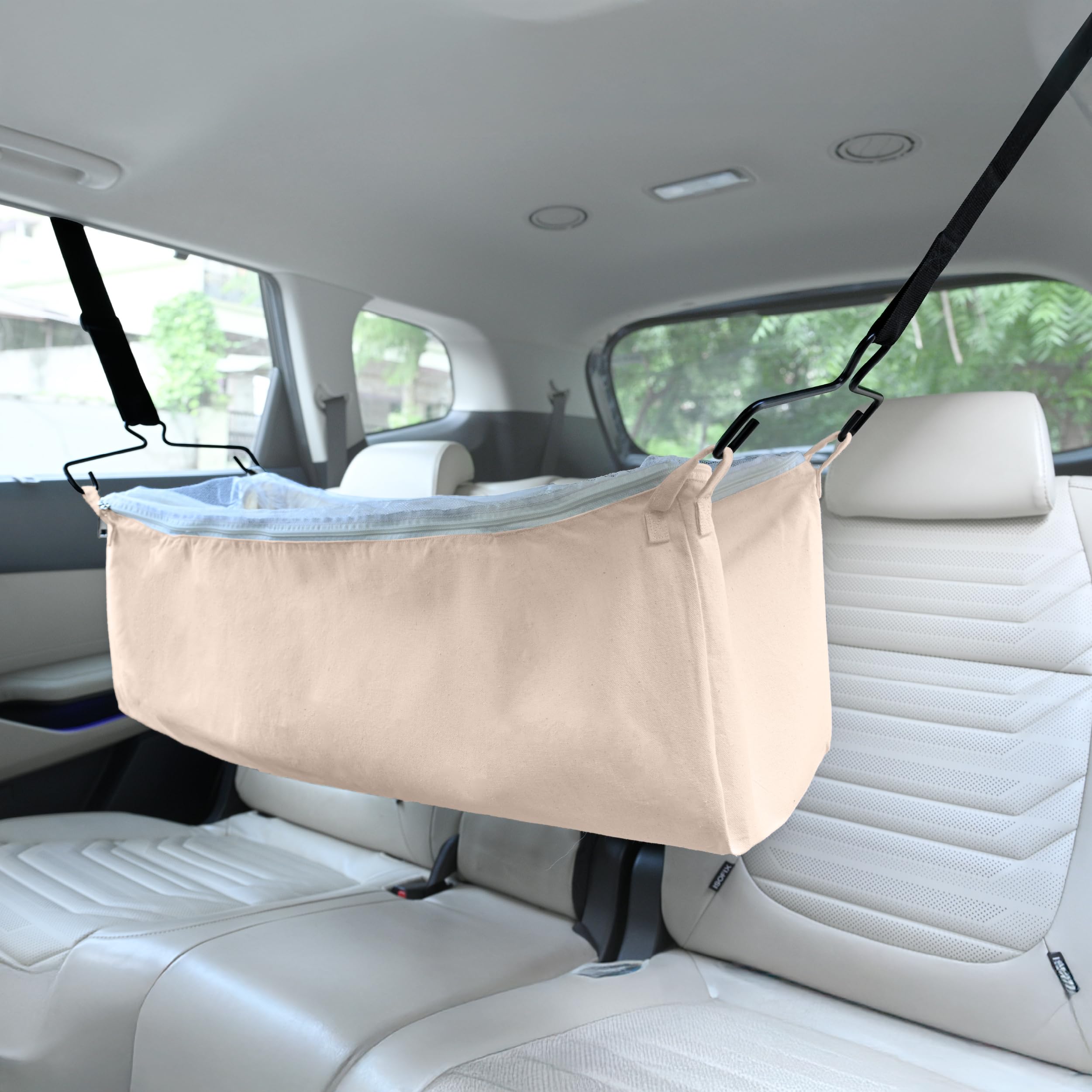 Baby Car Cradle Hammock (0–3 Years) | Travel Jhula with Net & Adjustable Strap Main image