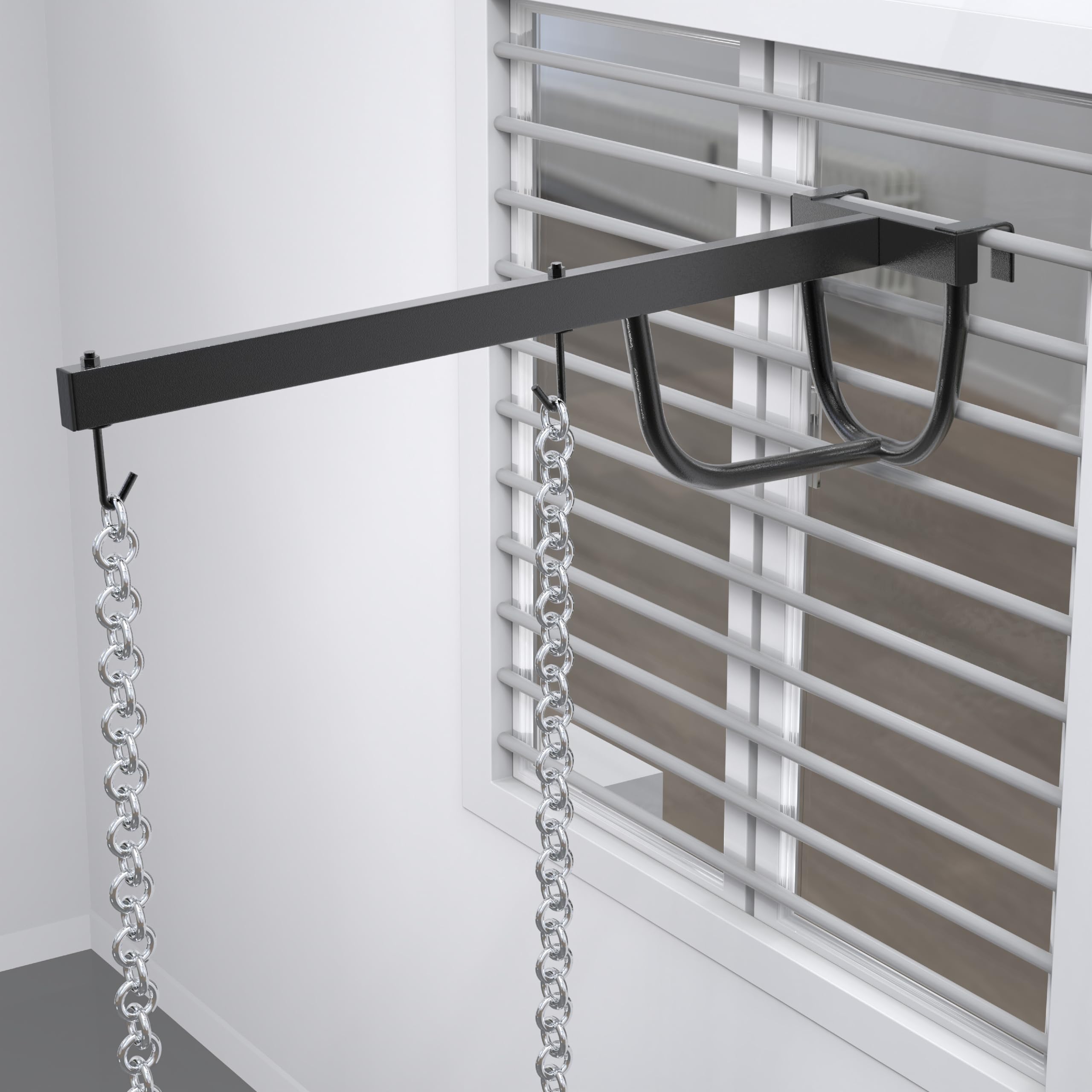 Metal Window Hanger for Baby Swing Cradle | Stand Only Main image