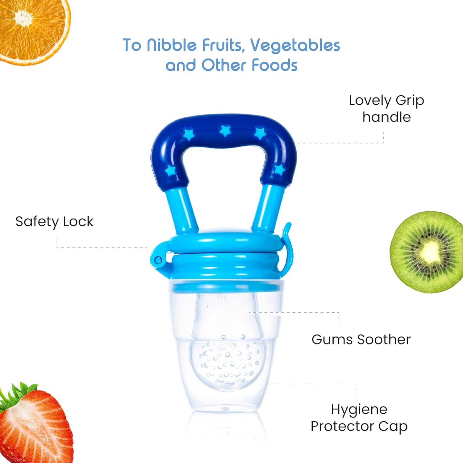 Silicone Fruit Feeder Pacifier for Babies (6–12 Months) Secondary image