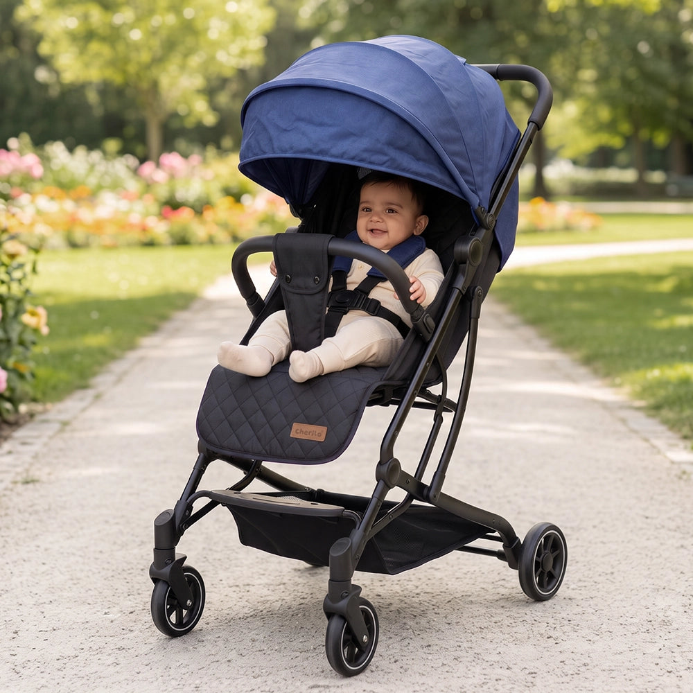 Baby Stroller (0–3 Years) Foldable | Recline, 5-Point Harness Main image